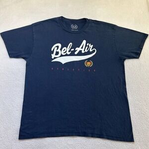 Bel Air Athletics Men's Blue Fresh Prince Collection Y2K Crew Neck T-shirt L